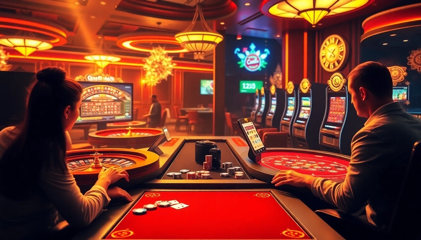 Experience thrilling online gaming at https://123b.ing/ with dynamic action on roulette and poker tables.