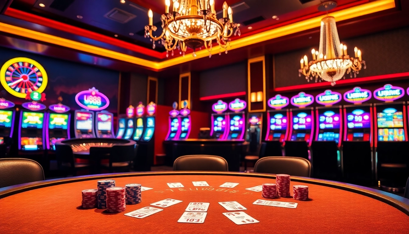 Experience high-stakes play at the u888 casino with vibrant tables and thrilling games.