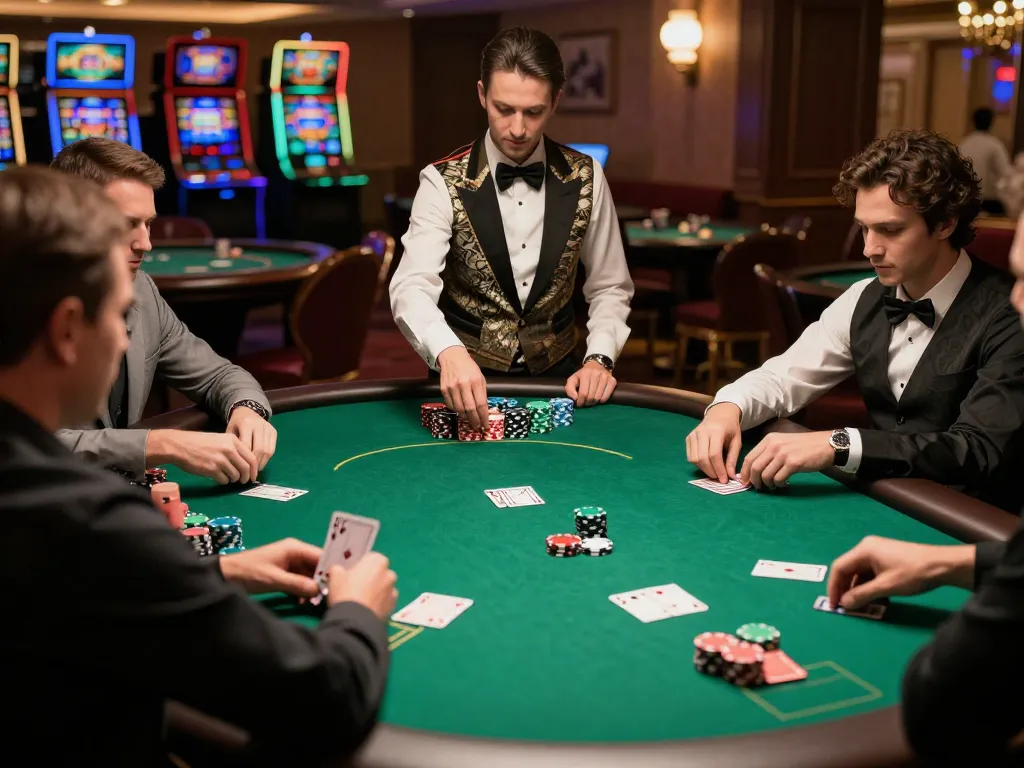 Win138 best poker strategies showcased in an upscale casino poker game