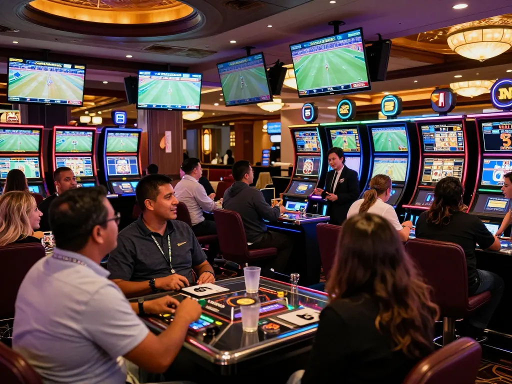 Experience the thrill of sports betting at 789win with engaging live screens and vibrant atmosphere.