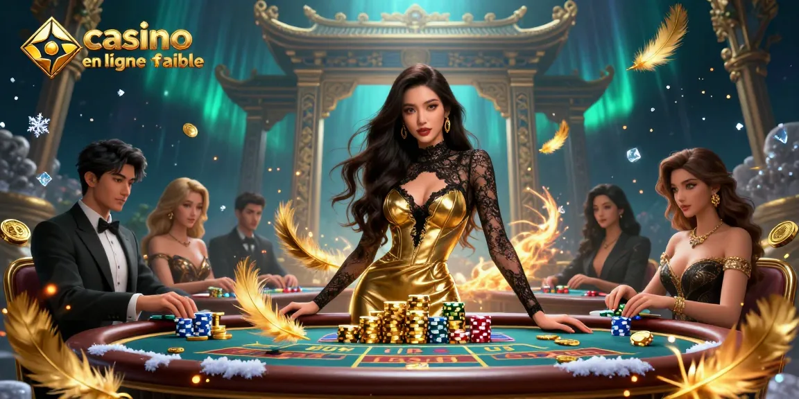 Découvrez le frisson de jouer dans un casino en ligne fiable avec des jetons dorés et un baccarat à enjeux élevés.