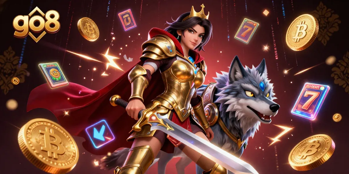Experience thrilling gaming excitement at go8 with beautifully designed characters and dynamic crypto elements.