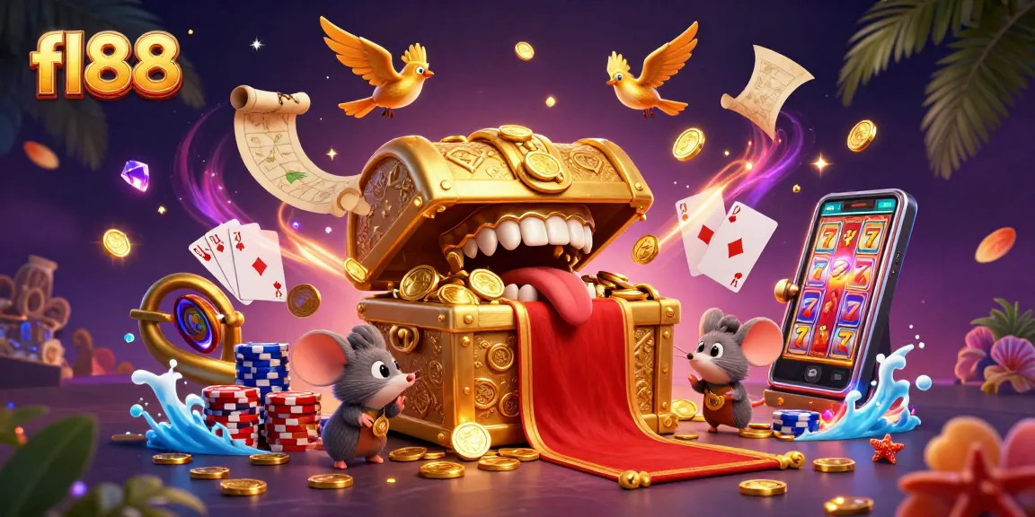 Engage with fl88's vibrant casino adventure featuring dynamic slot reels and golden riches.